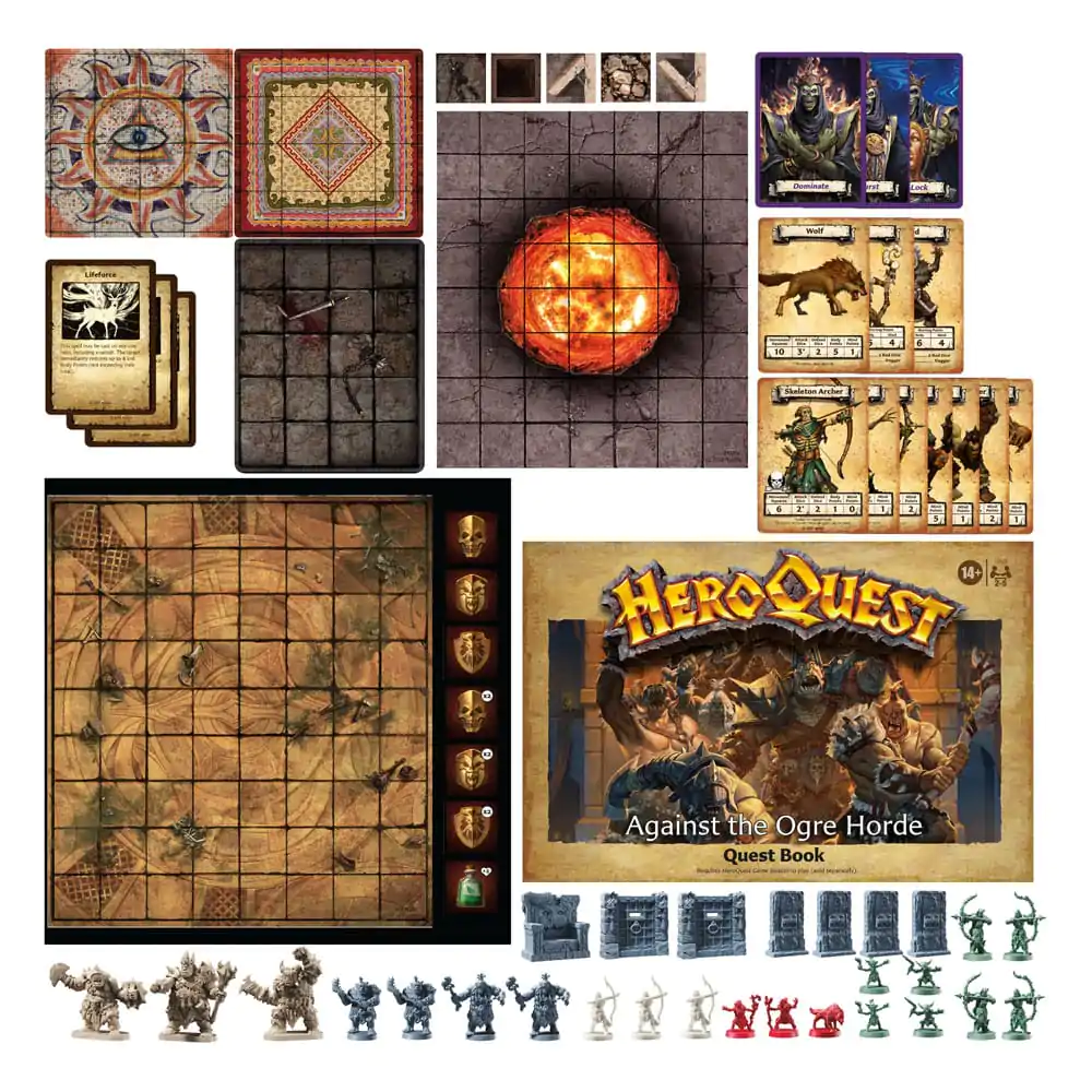 HeroQuest Gra Planszowa Expansion Against the Ogre Horde Quest Pack *English Version* zdjęcie produktu