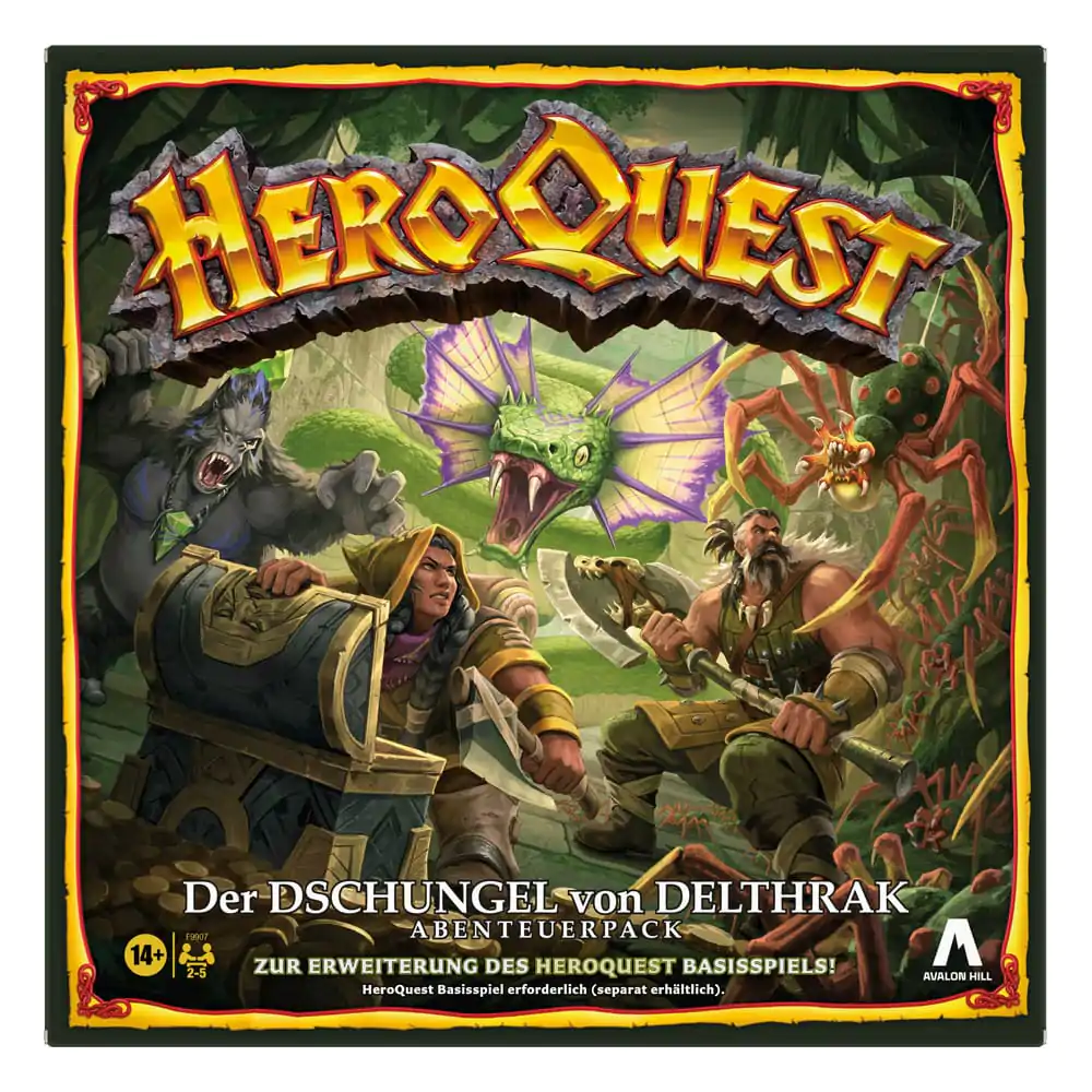 HeroQuest Gra Planszowa Dodatek Der Dschungel von Delthrak Quest Pack *Wersja Niemiecka* zdjęcie produktu