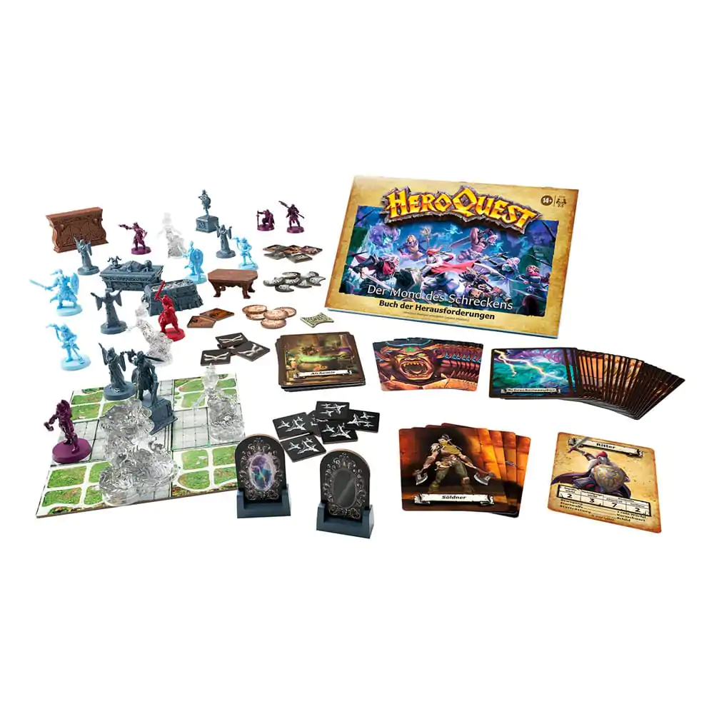 HeroQuest Gra Planszowa Dodatek Der Mond des Schreckens Quest Pack *Wersja Niemiecka* zdjęcie produktu