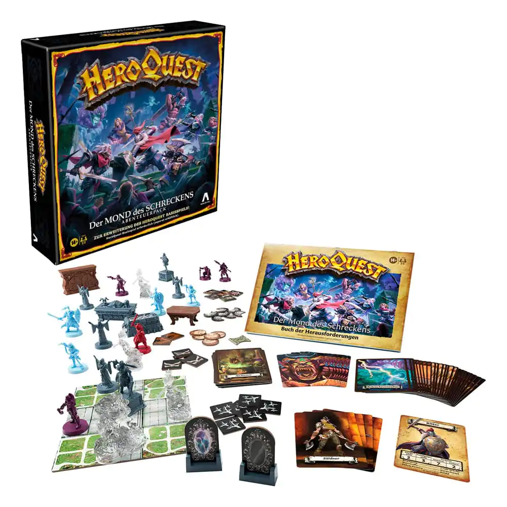 HeroQuest Gra Planszowa Dodatek Der Mond des Schreckens Quest Pack *Wersja Niemiecka* zdjęcie produktu