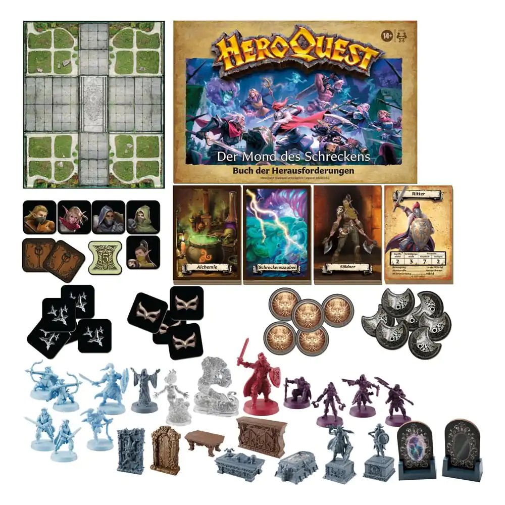 HeroQuest Gra Planszowa Dodatek Der Mond des Schreckens Quest Pack *Wersja Niemiecka* zdjęcie produktu