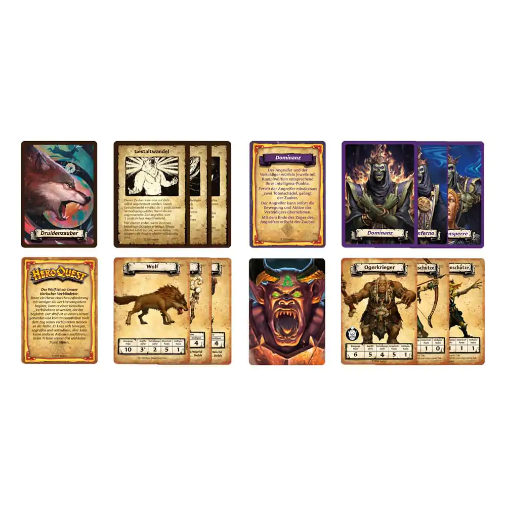 HeroQuest Gra Planszowa Expansion Die Horde der Oger Quest Pack *Wersja Niemiecka* zdjęcie produktu