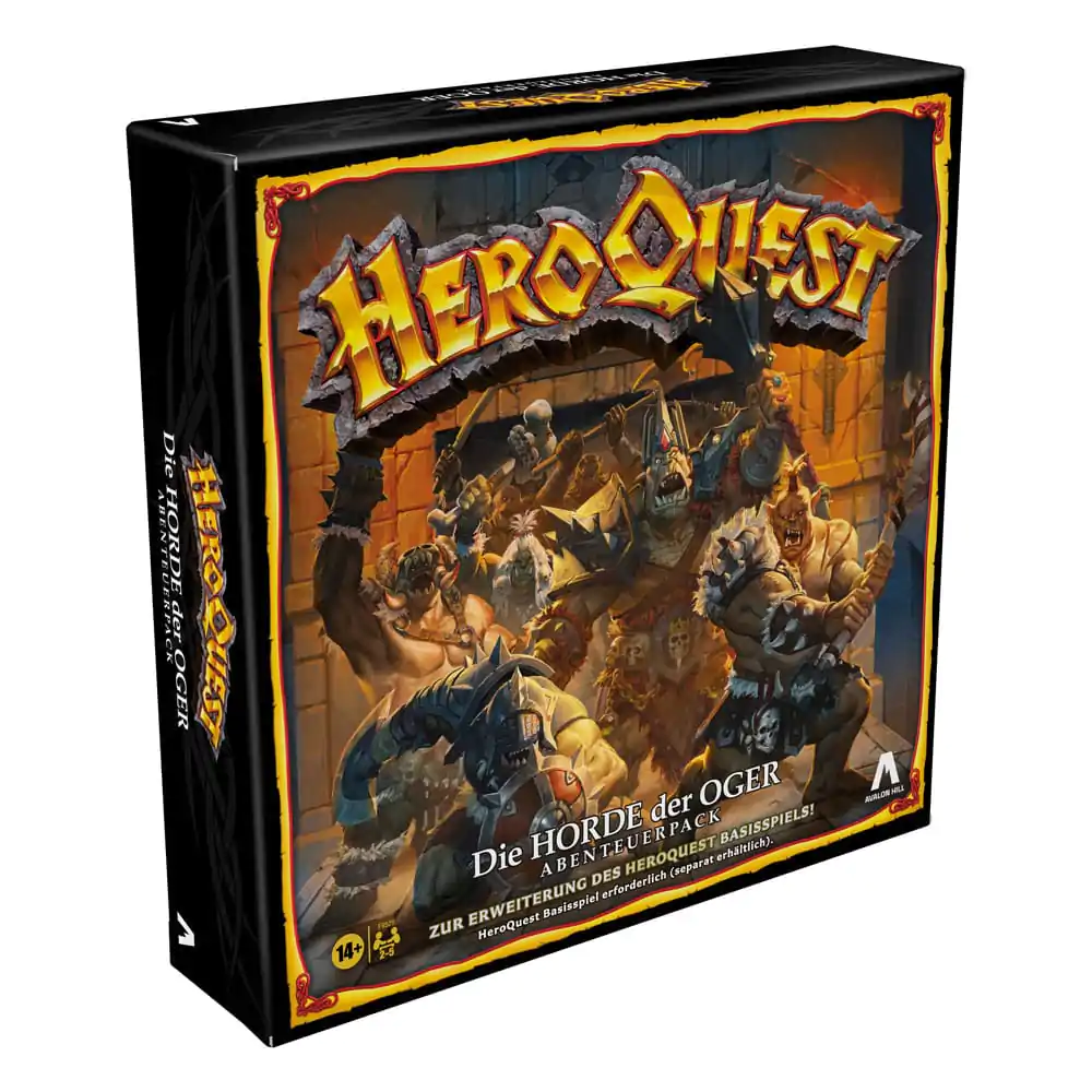 HeroQuest Gra Planszowa Expansion Die Horde der Oger Quest Pack *Wersja Niemiecka* zdjęcie produktu
