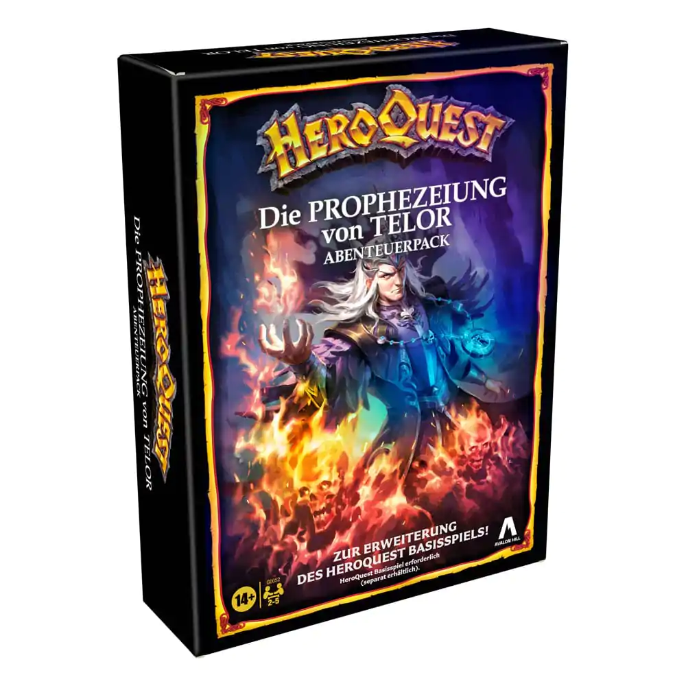 HeroQuest Gra Planszowa Expansion Die Prophezeiung von Telor Quest Pack *German Version* zdjęcie produktu