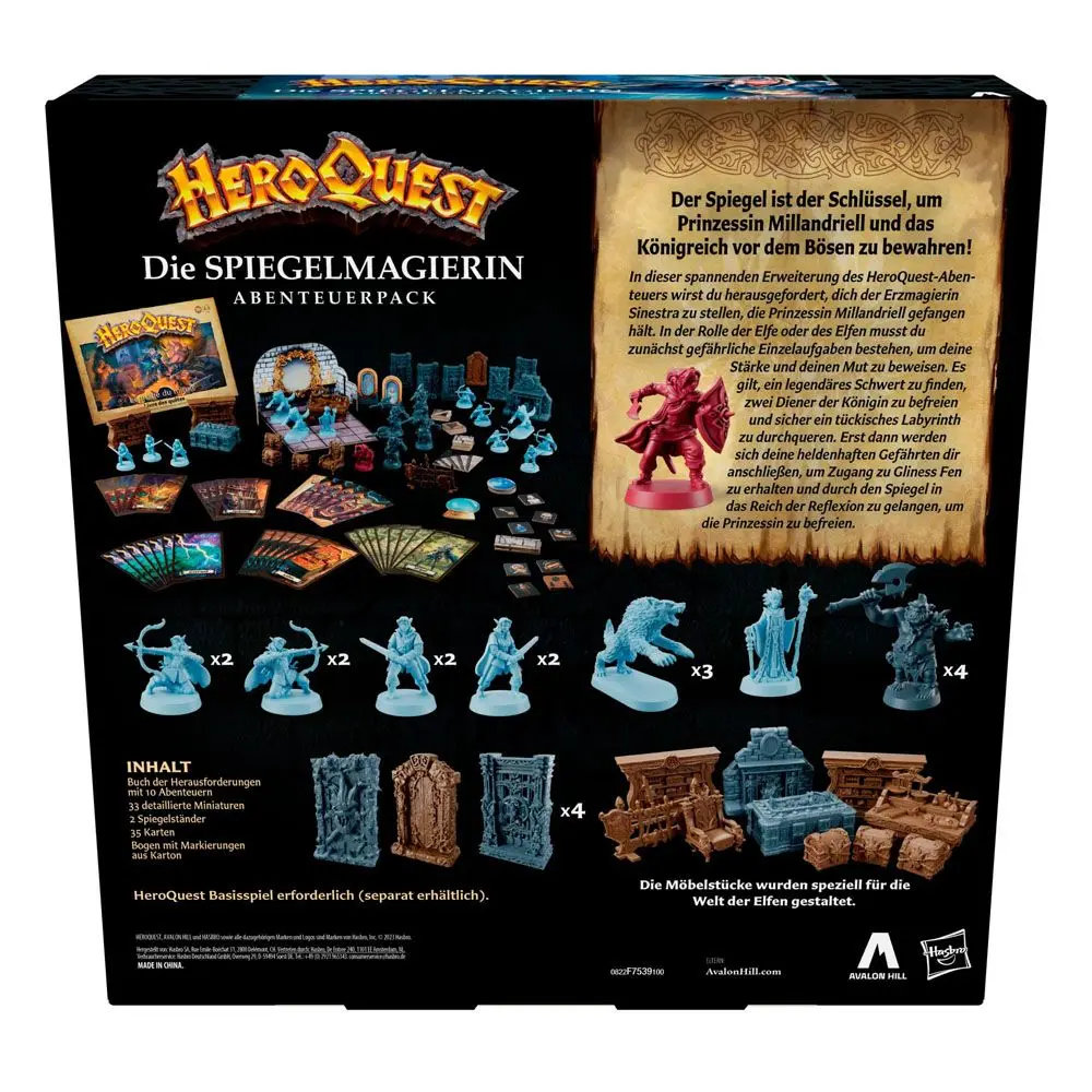 HeroQuest Gra Planszowa Dodatek Die Spiegelmagierin Quest Pack *German Version* zdjęcie produktu