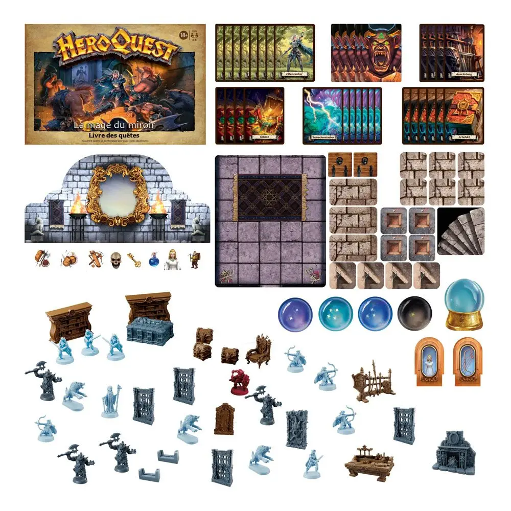 HeroQuest Gra Planszowa Dodatek Die Spiegelmagierin Quest Pack *German Version* zdjęcie produktu