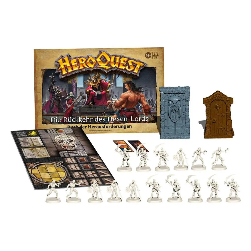 Rozszerzenie do gry planszowej HeroQuest HeroQuest Die Rückkehr des Hexen-Lords Quest Pack (niemieckie) zdjęcie produktu
