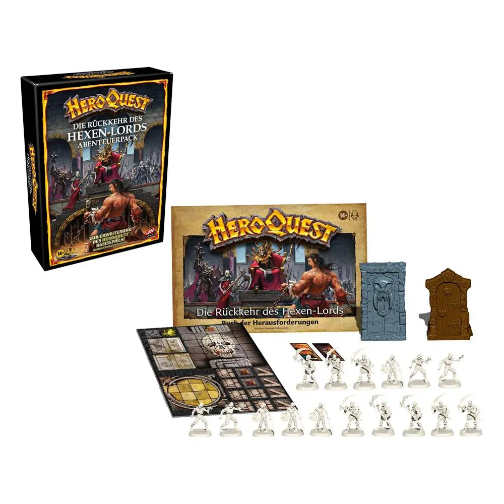 Rozszerzenie do gry planszowej HeroQuest HeroQuest Die Rückkehr des Hexen-Lords Quest Pack (niemieckie) zdjęcie produktu