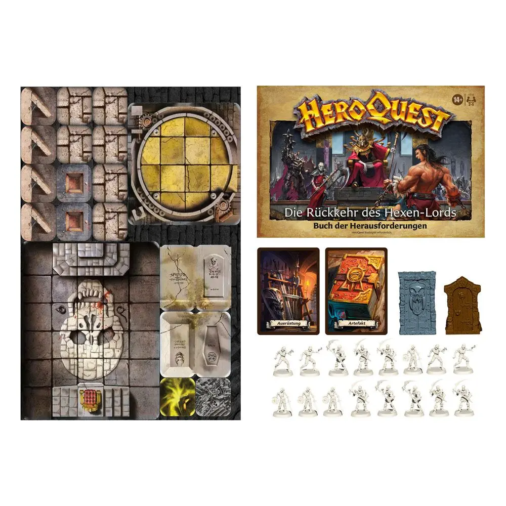 Rozszerzenie do gry planszowej HeroQuest HeroQuest Die Rückkehr des Hexen-Lords Quest Pack (niemieckie) zdjęcie produktu