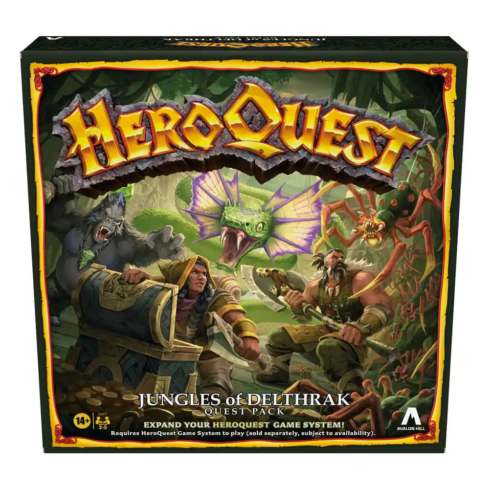 HeroQuest Gra Planszowa Rozszerzenie Jungles of Delthrak Quest Pack *English Version* zdjęcie produktu