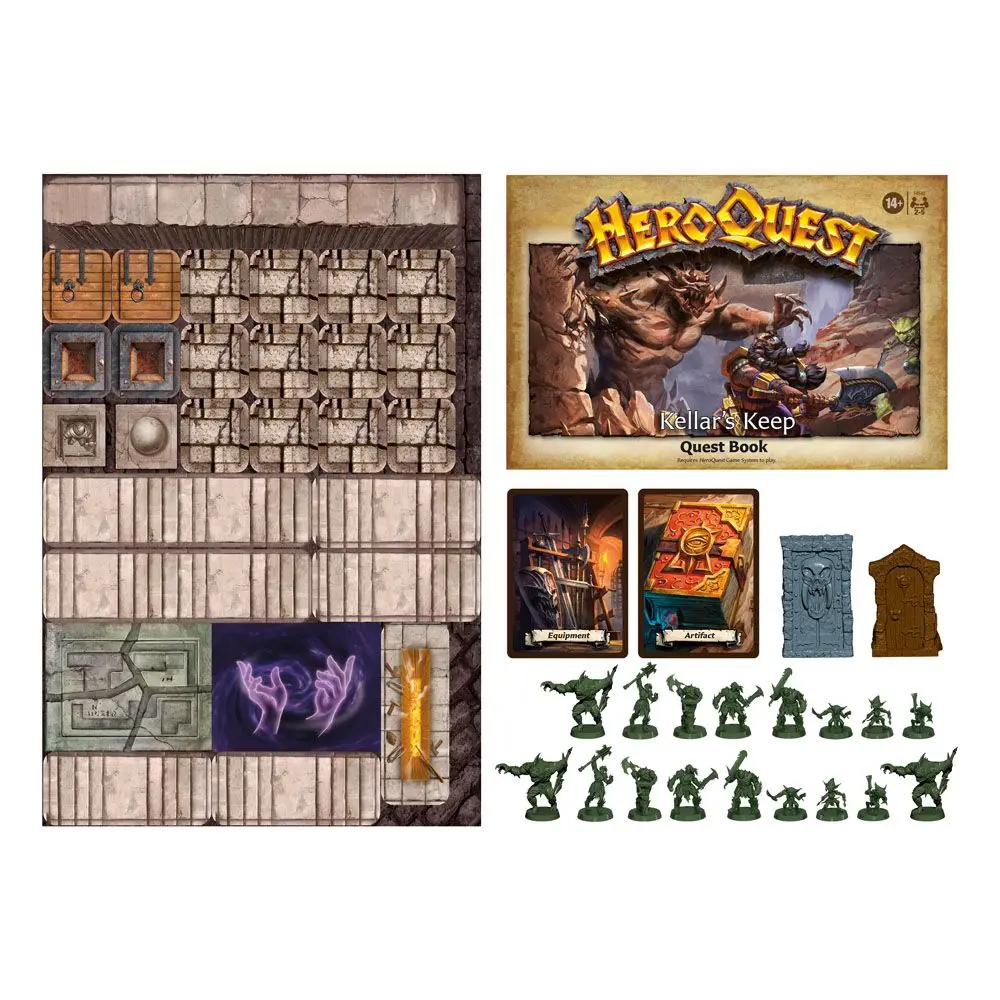 HeroQuest Gra Planszowa Expansion Kellar's Keep Quest Pack english zdjęcie produktu