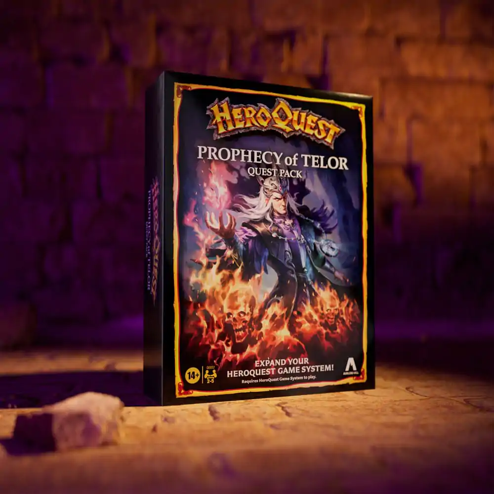 HeroQuest Gra Planszowa Dodatek Prophecy of Telor Quest Pack *English Version* zdjęcie produktu