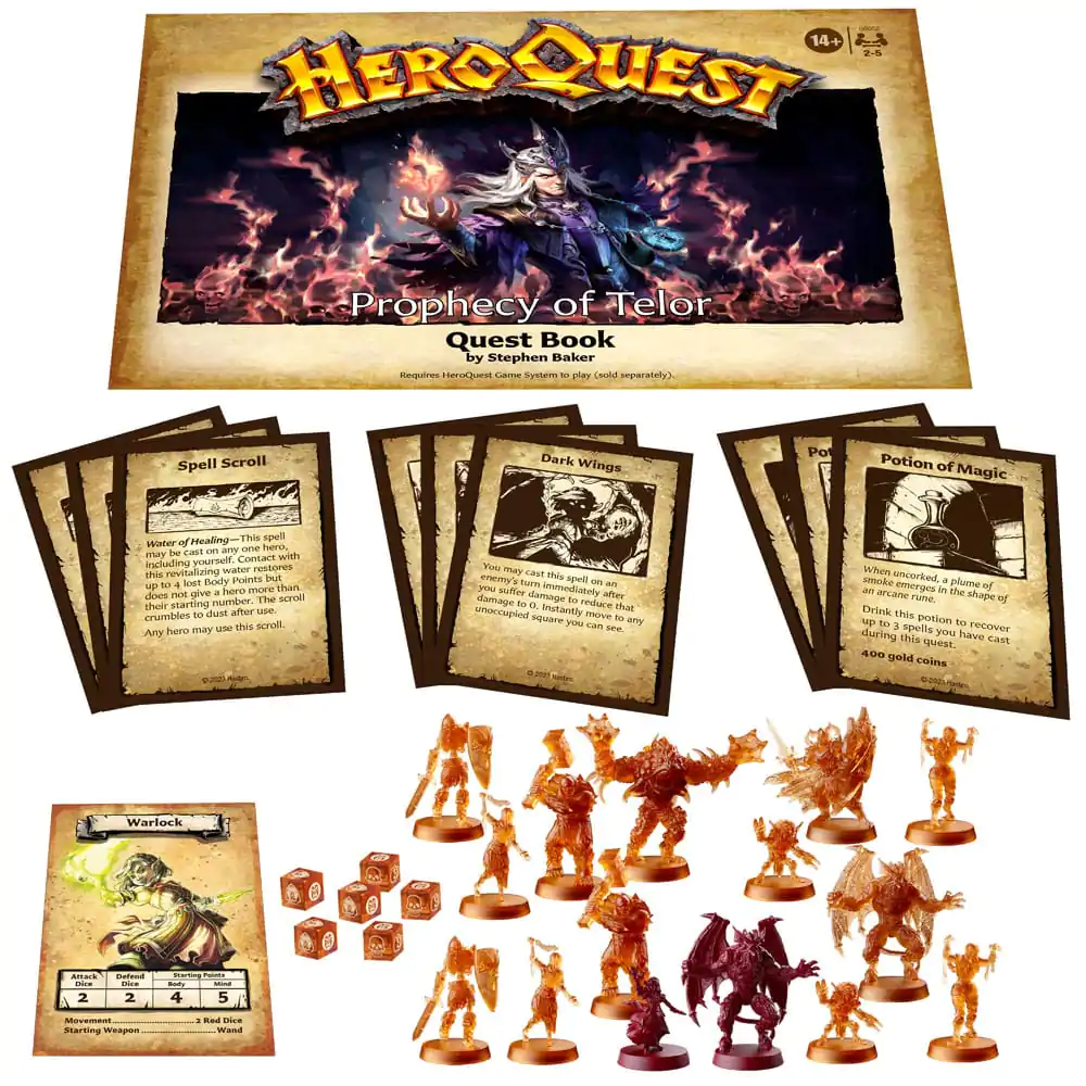 HeroQuest Gra Planszowa Dodatek Prophecy of Telor Quest Pack *English Version* zdjęcie produktu