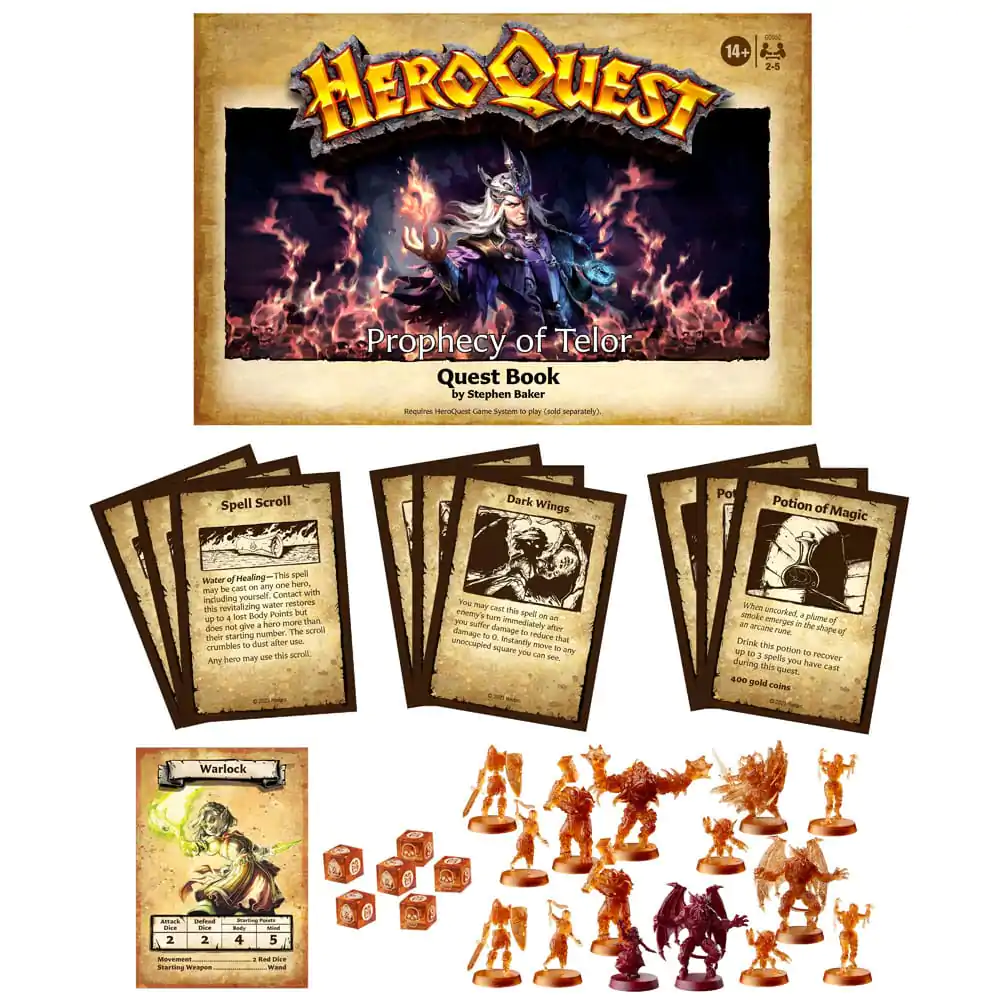 HeroQuest Gra Planszowa Dodatek Prophecy of Telor Quest Pack *English Version* zdjęcie produktu