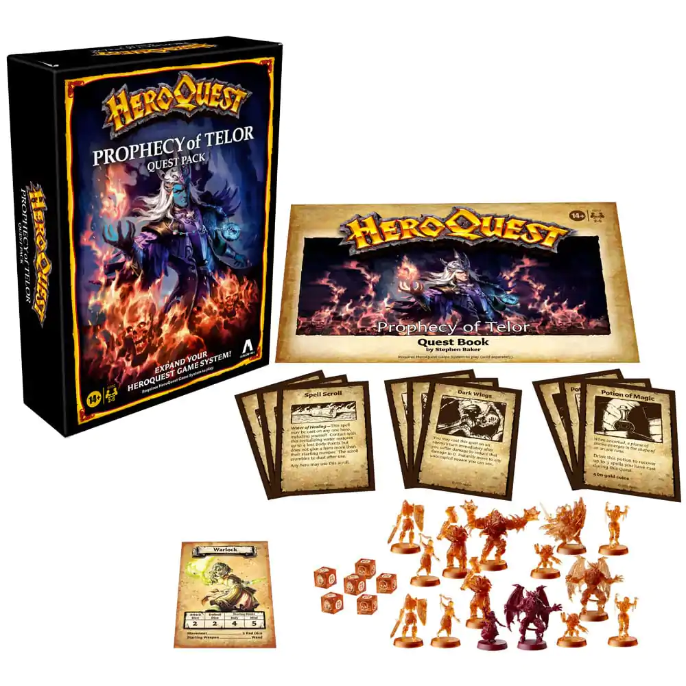 HeroQuest Gra Planszowa Dodatek Prophecy of Telor Quest Pack *English Version* zdjęcie produktu