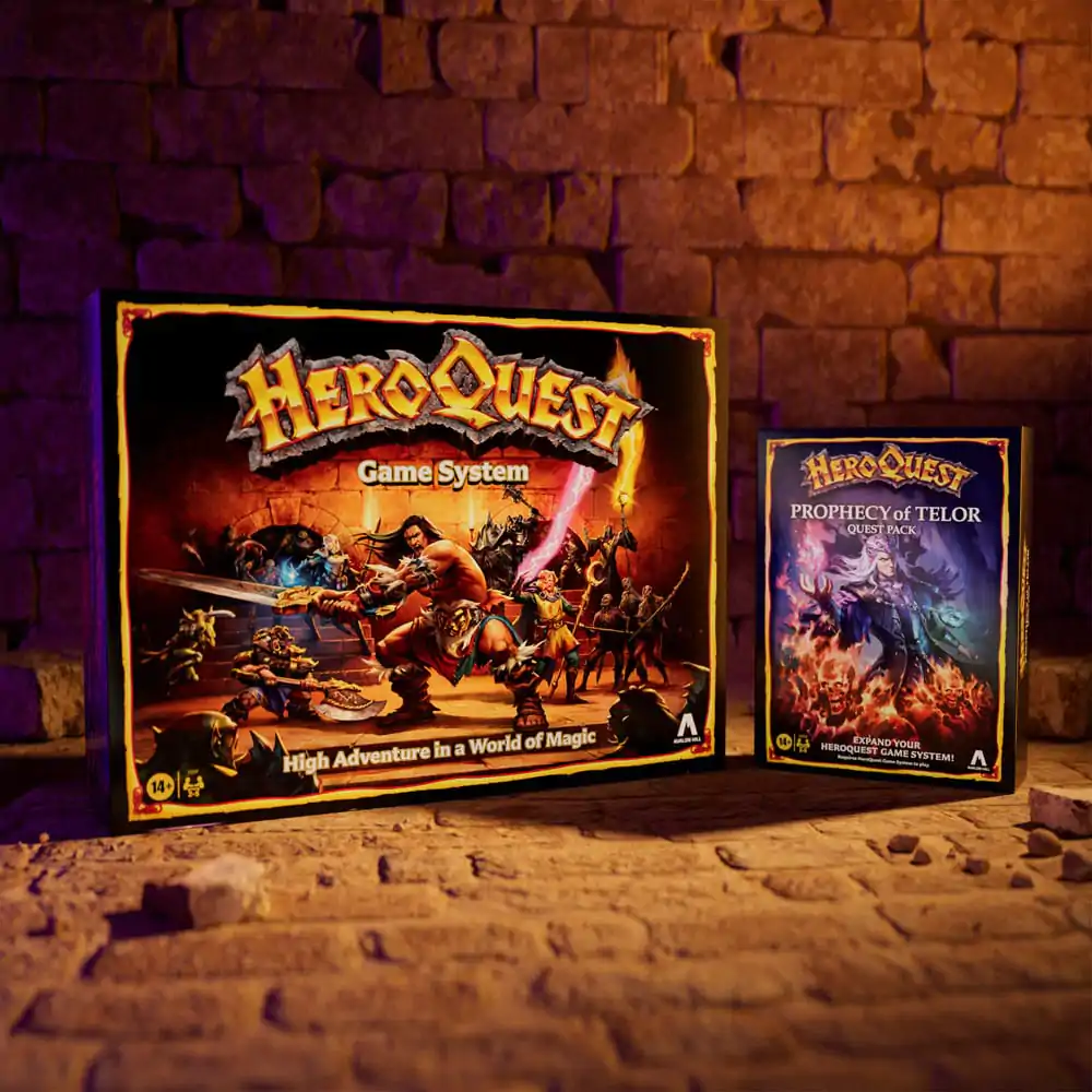 HeroQuest Gra Planszowa Dodatek Prophecy of Telor Quest Pack *English Version* zdjęcie produktu