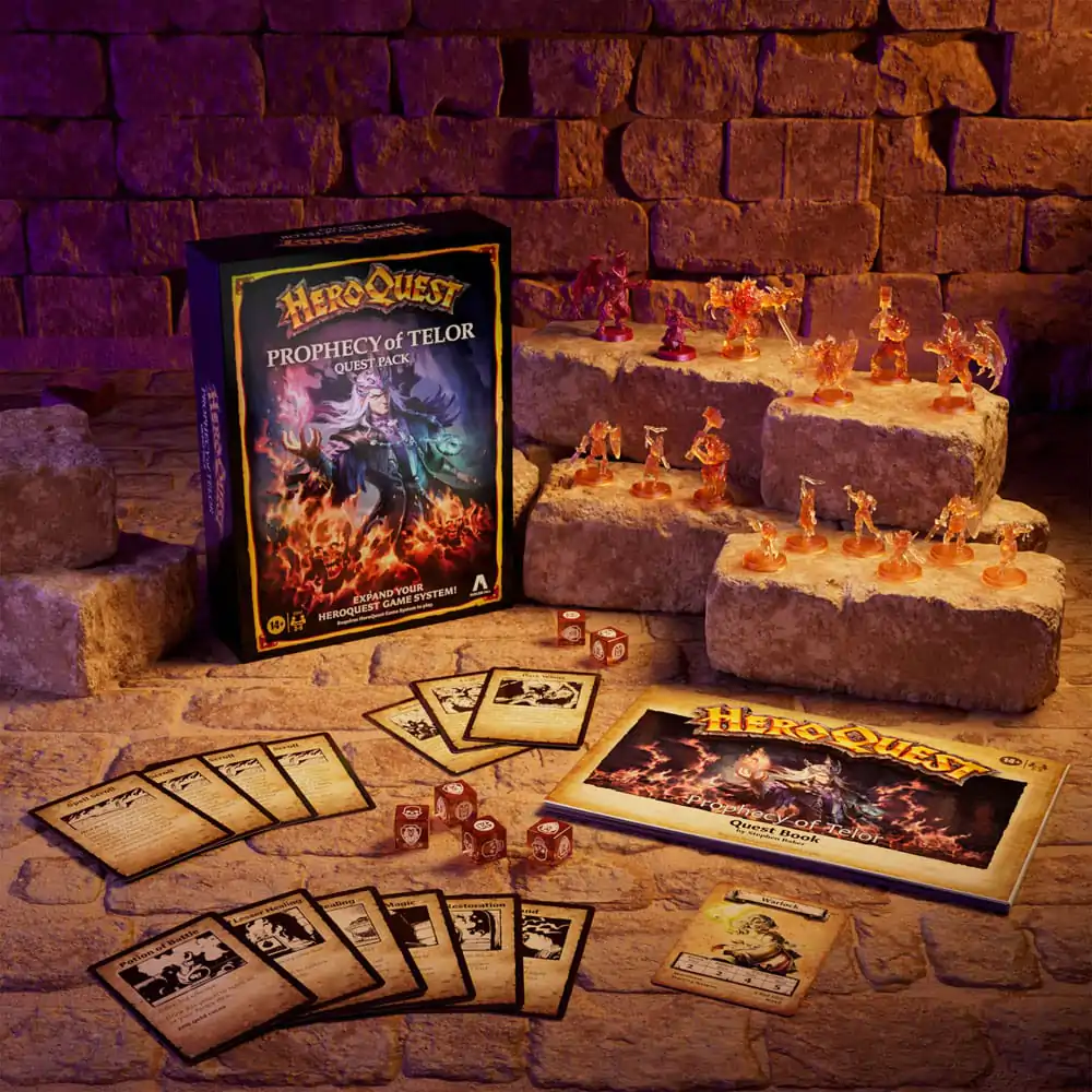 HeroQuest Gra Planszowa Dodatek Prophecy of Telor Quest Pack *English Version* zdjęcie produktu