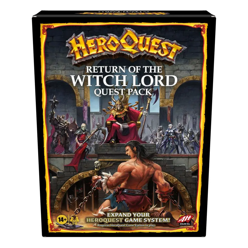 HeroQuest Gra Planszowa Expansion Return of the Witch Lord Quest Pack english zdjęcie produktu