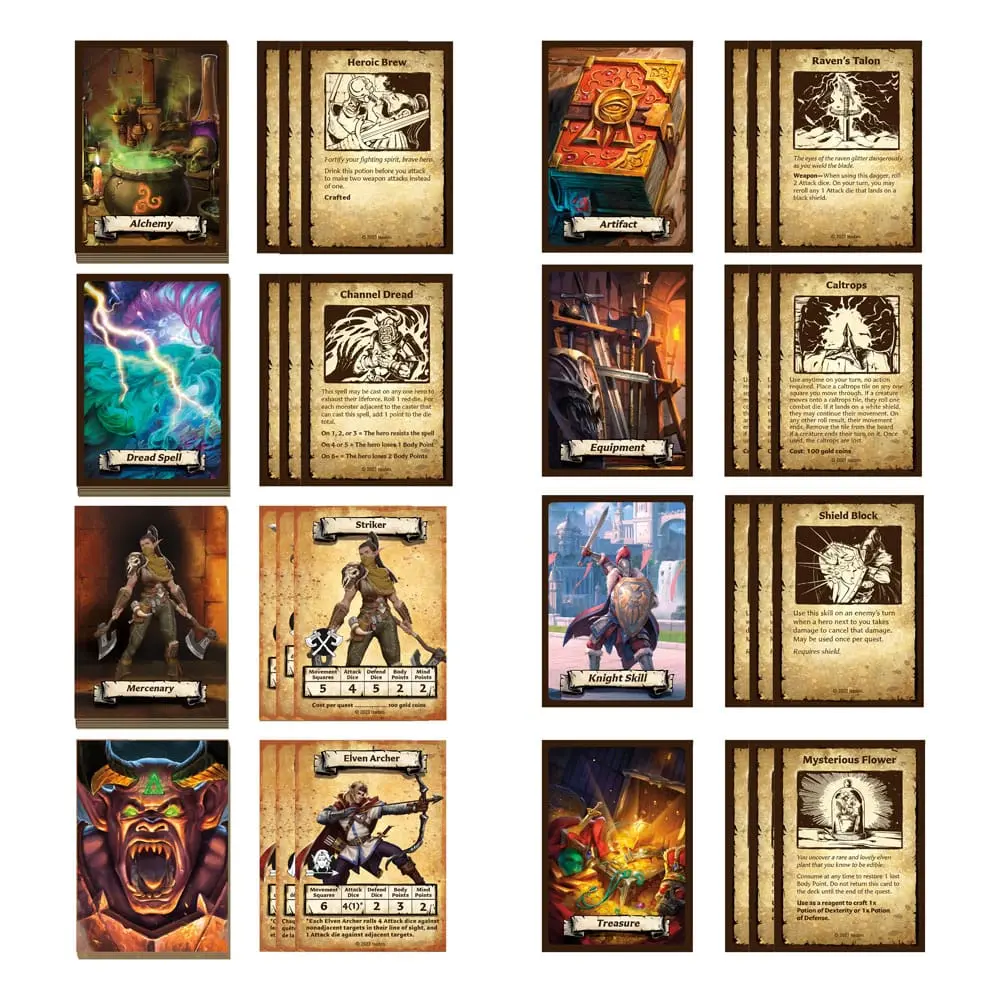 HeroQuest Gra Planszowa Rozszerzenie Rise of the Dread Moon Quest Pack *Wersja Angielska* zdjęcie produktu