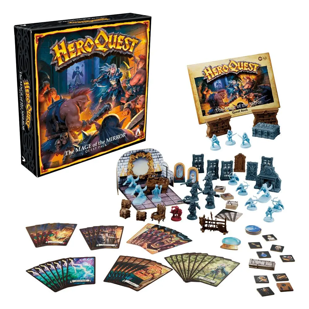 HeroQuest Gra Planszowa Dodatek The Mage of the Mirror Quest Pack *English Version* zdjęcie produktu