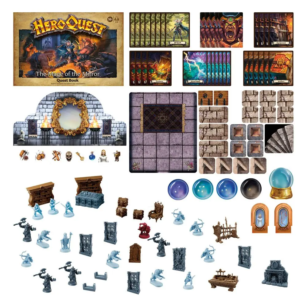 HeroQuest Gra Planszowa Dodatek The Mage of the Mirror Quest Pack *English Version* zdjęcie produktu