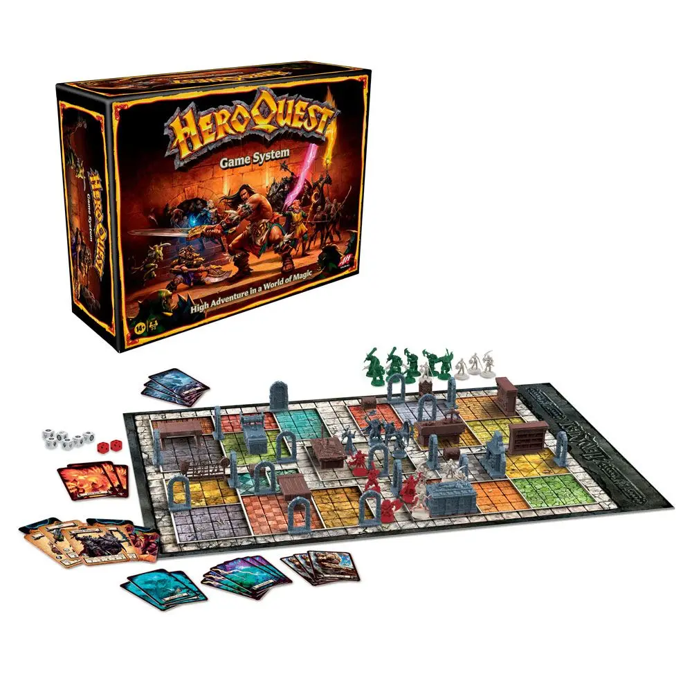 HeroQuest Gra planszowa System gier angielski zdjęcie produktu