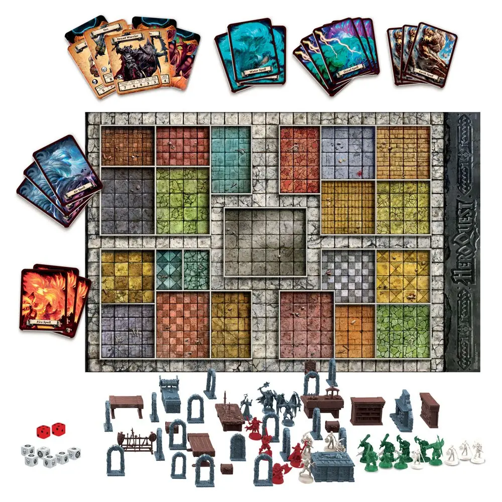 HeroQuest Gra planszowa System gier angielski zdjęcie produktu