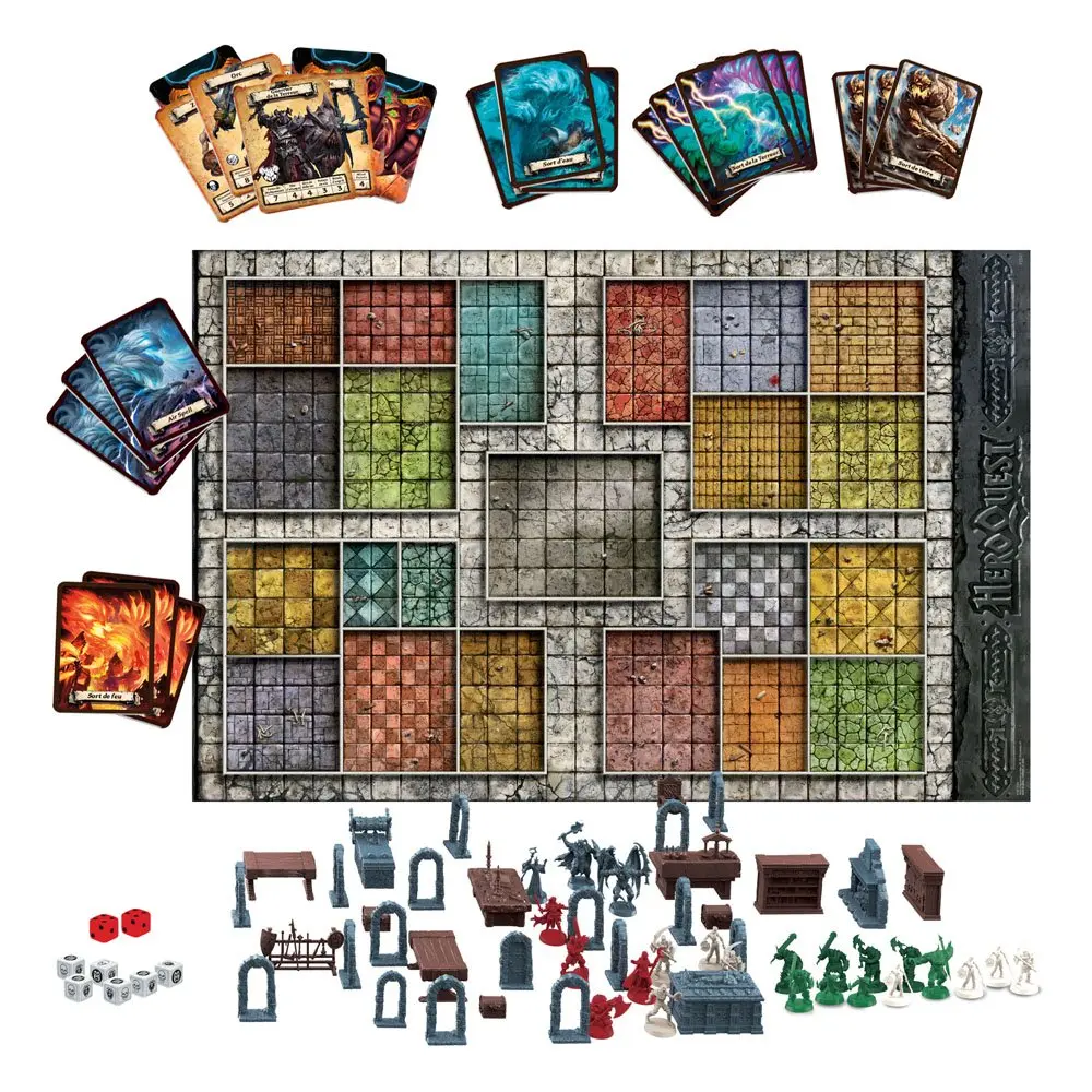 HeroQuest gra planszowa, podstawowa gra, niemiecka zdjęcie produktu