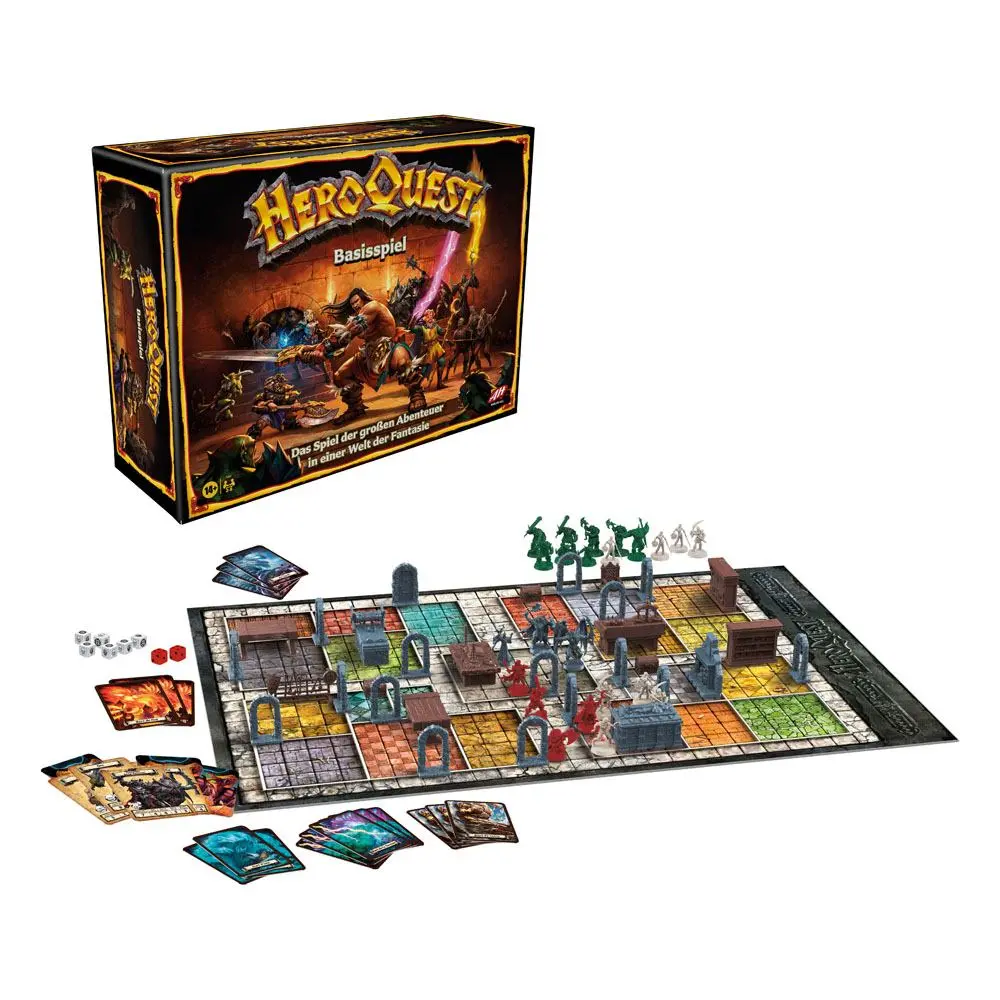 HeroQuest gra planszowa, podstawowa gra, niemiecka zdjęcie produktu