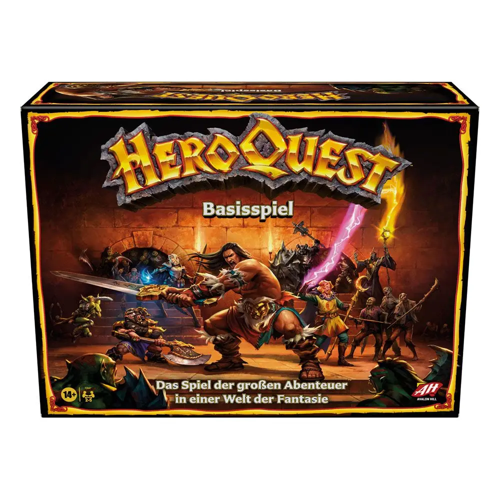 HeroQuest gra planszowa, podstawowa gra, niemiecka zdjęcie produktu