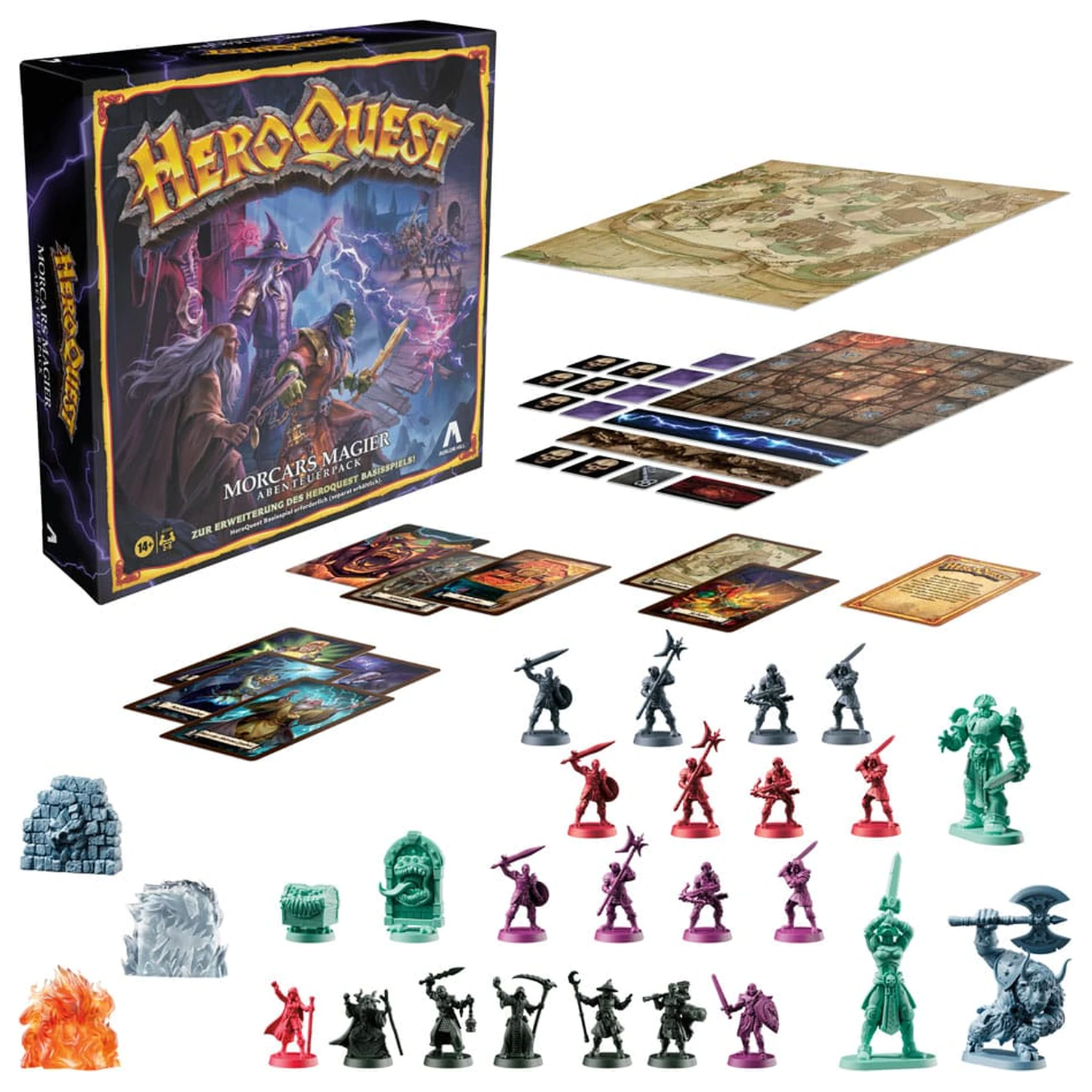 HeroQuest Board Game Rozszerzenie Morcars Magier Quest Pack *German Version* zdjęcie produktu