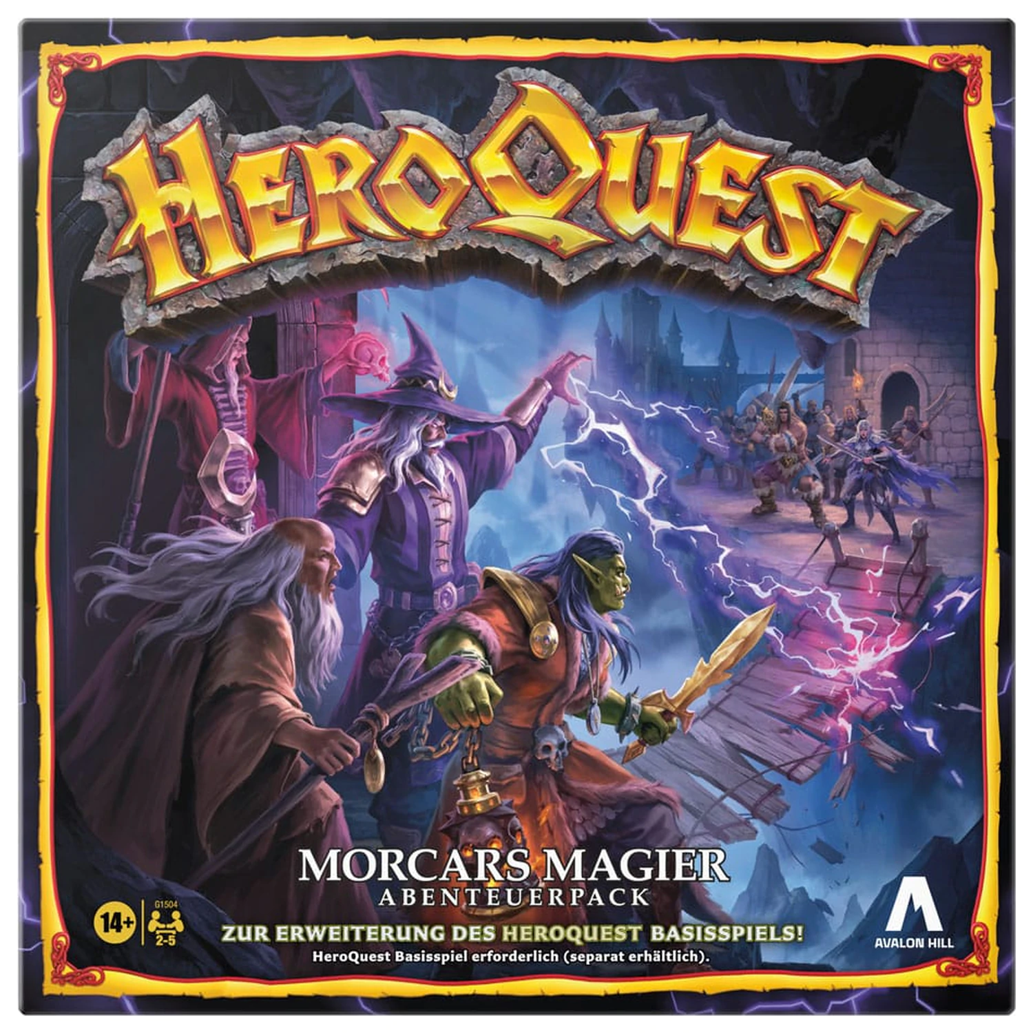 HeroQuest Board Game Rozszerzenie Morcars Magier Quest Pack *German Version* zdjęcie produktu