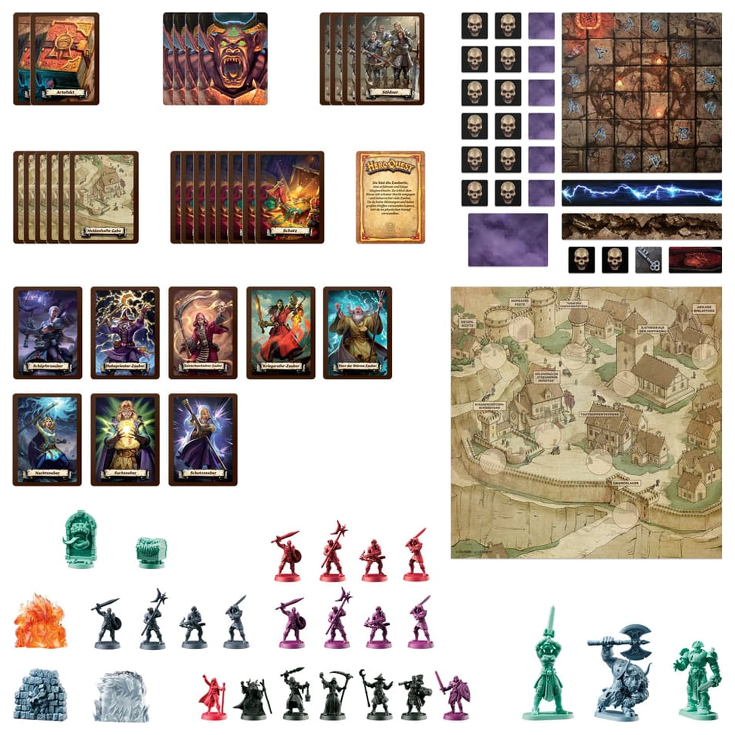 HeroQuest Board Game Rozszerzenie Morcars Magier Quest Pack *German Version* zdjęcie produktu