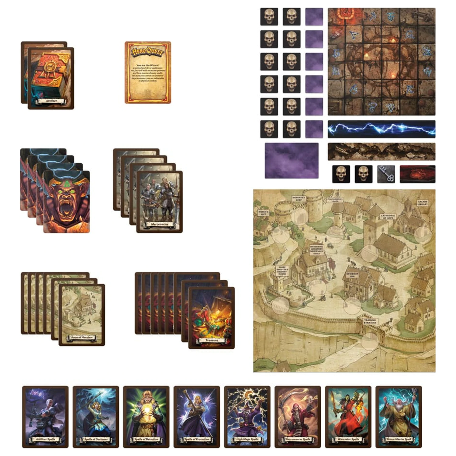 HeroQuest Board Game Expansion Wizards of Morcar Quest Pack *Angielska Wersja* zdjęcie produktu