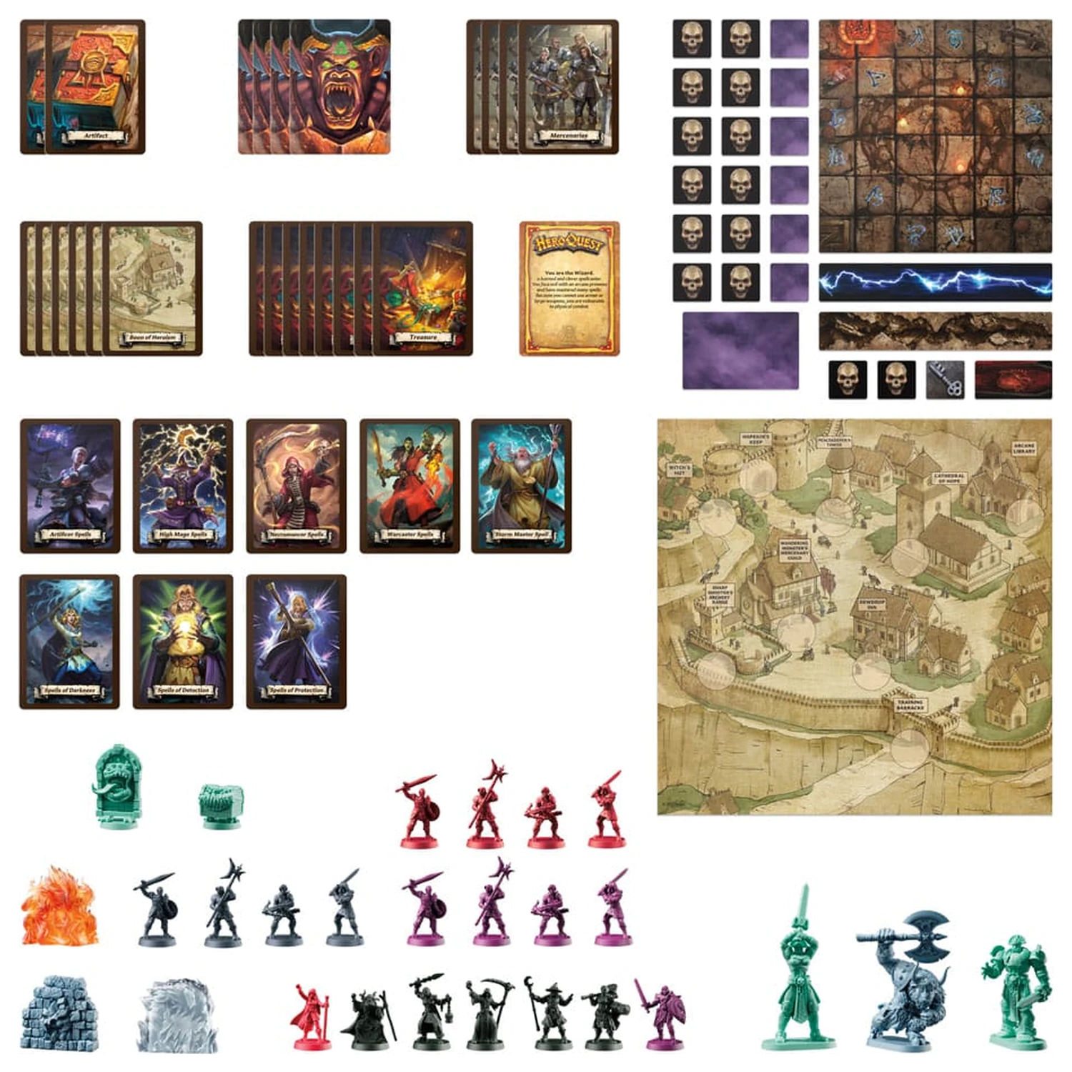 HeroQuest Board Game Expansion Wizards of Morcar Quest Pack *Angielska Wersja* zdjęcie produktu