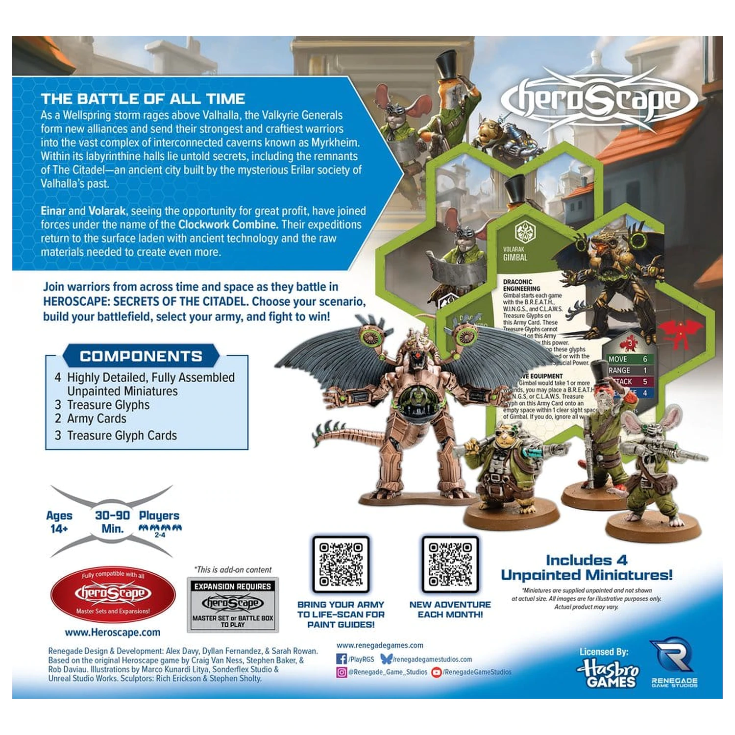 Heroscape Army Expansion Clockwork Combine Research Expedition *wersja angielska* zdjęcie produktu