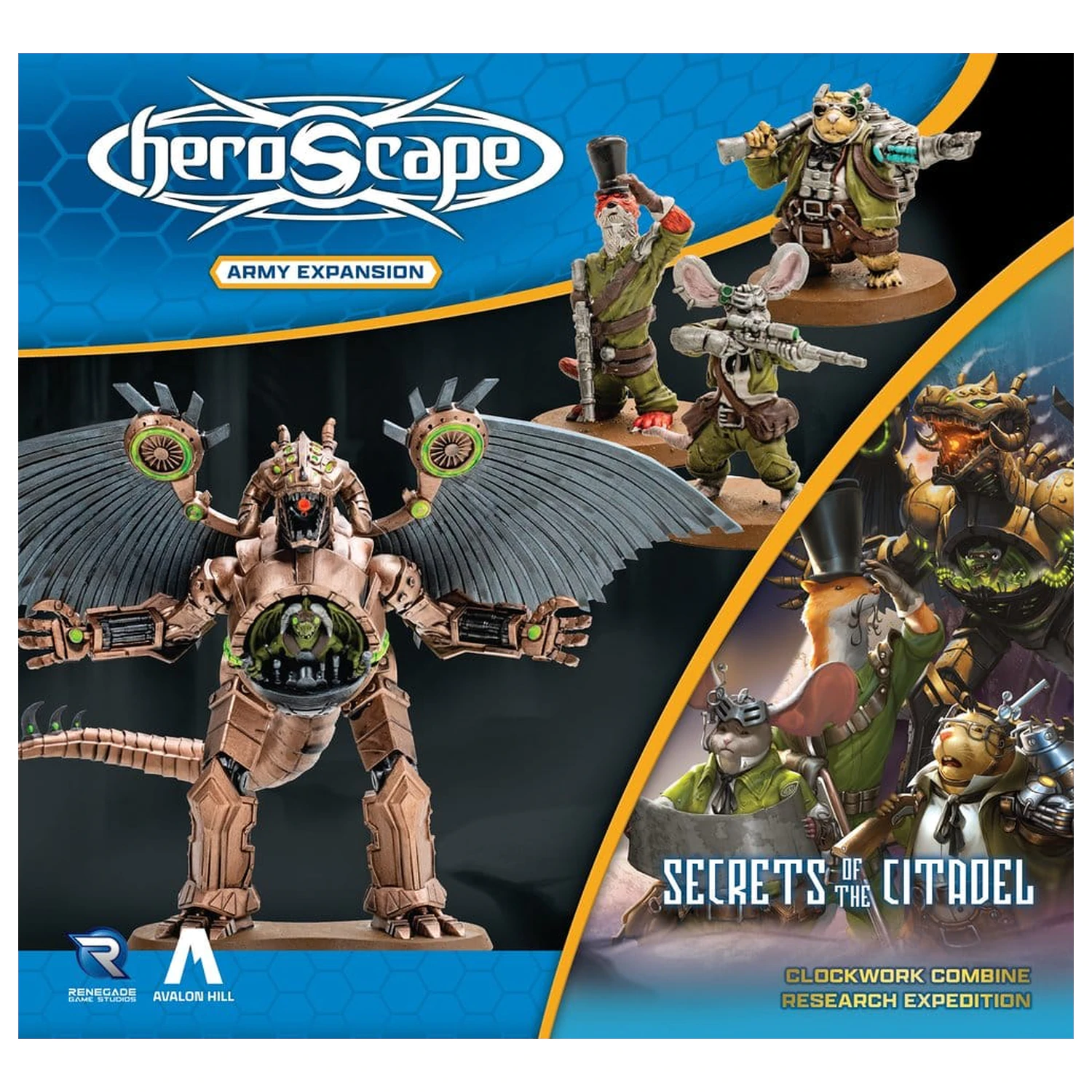 Heroscape Army Expansion Clockwork Combine Research Expedition *wersja angielska* zdjęcie produktu