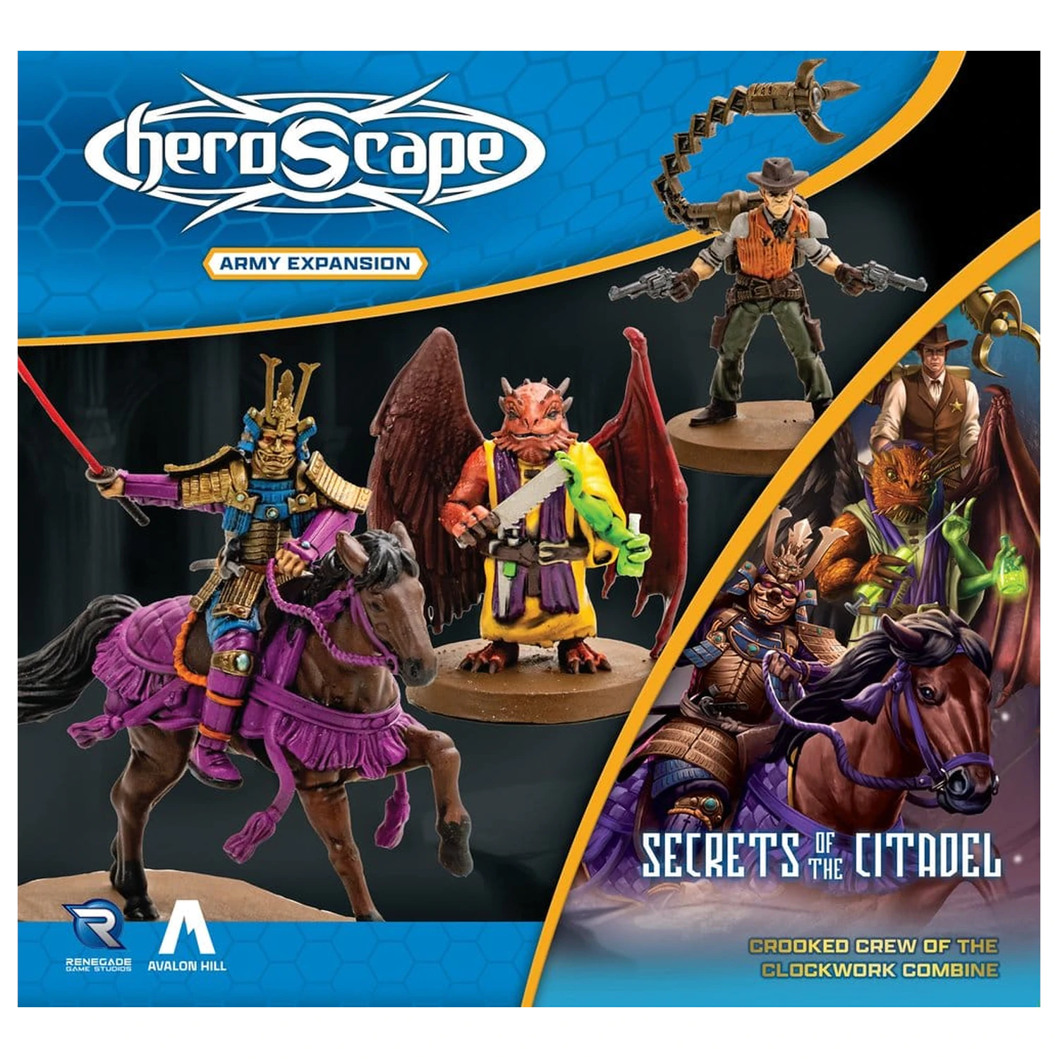 Heroscape Army Expansion Crooked Crew of the Clockwork Combine *Wersja angielska* zdjęcie produktu