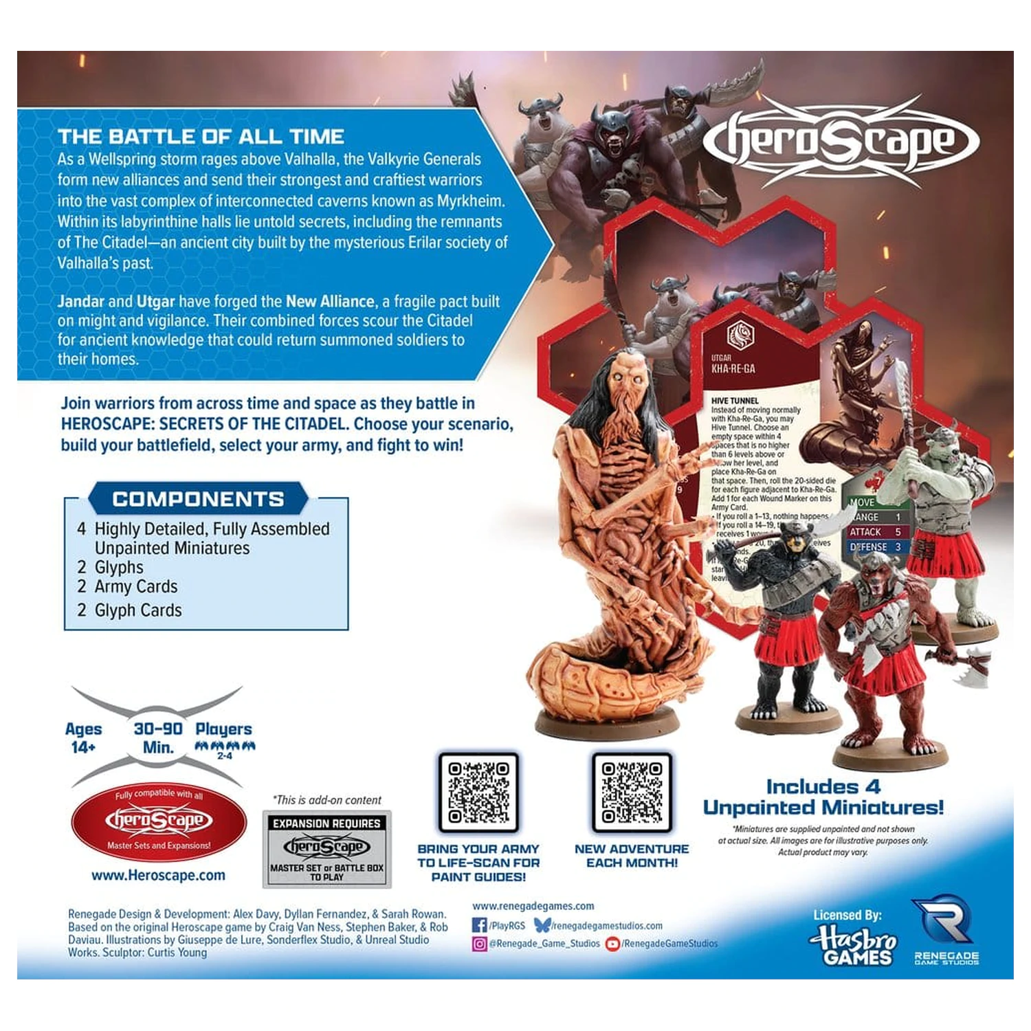 Heroscape Army Expansion Might of the New Alliance *Wersja Angielska* zdjęcie produktu