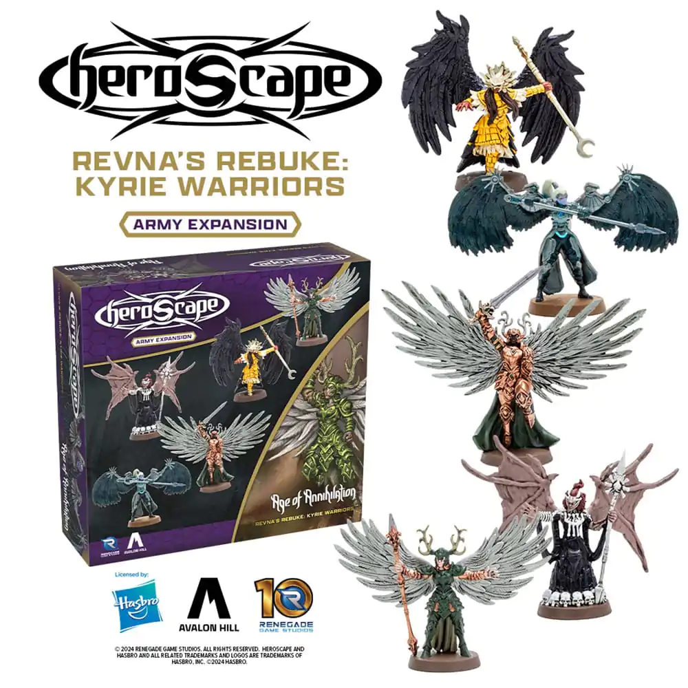 Heroscape Expansion Revna's Rebuke: Kyrie Warriors Army *English Version* - Rozszerzenie zdjęcie produktu