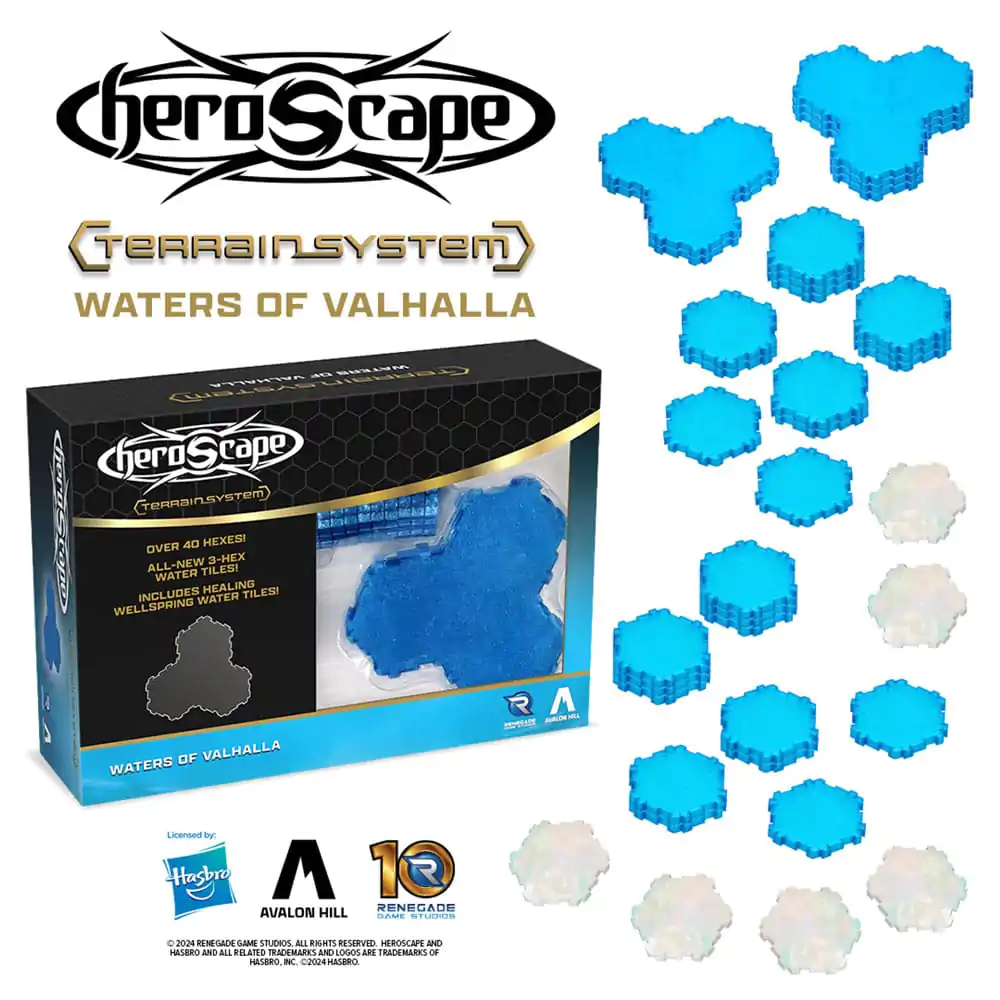Heroscape Expansion Waters of Valhalla Terrain *English Version* - Rozszerzenie Terenu Wody Valhalli zdjęcie produktu