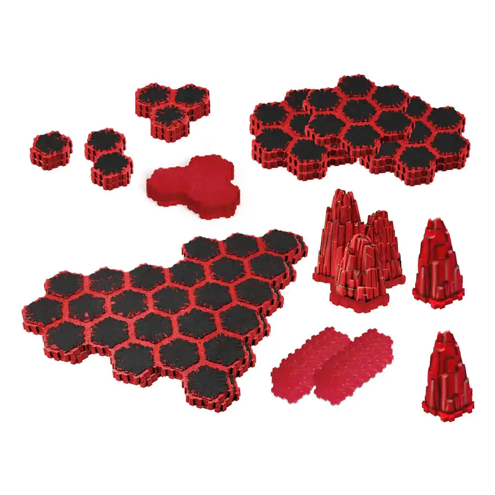 Heroscape Rozszerzenie Terenu Lawowe Pola Valhalli Wersja Angielska zdjęcie produktu