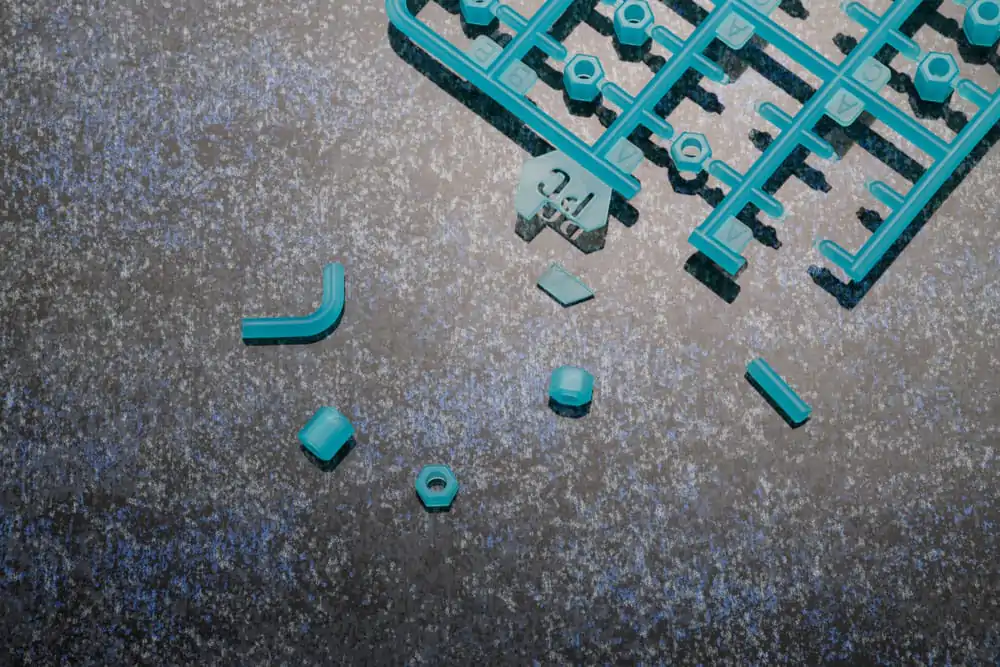 Hexa Gear Plastic Model Kit Accessory Set 1/24 Ex Unit 002 Hexa G-R.A.M Blue Ver. - Zestaw Akcesoriów do Plastikowego Modelu zdjęcie produktu