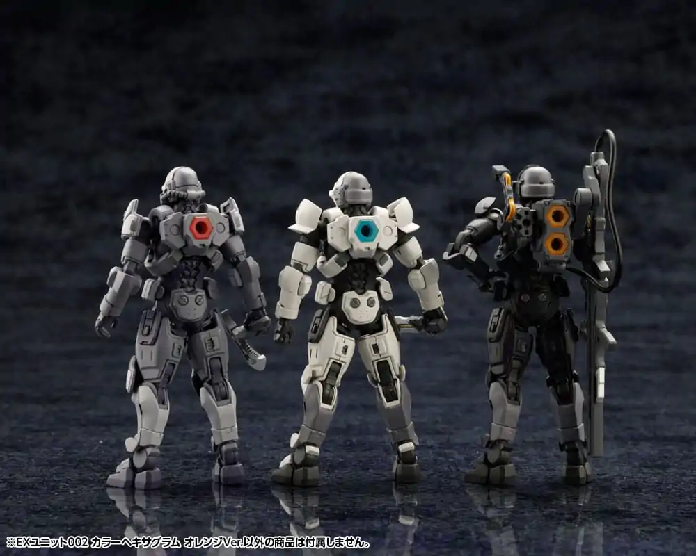 Hexa Gear Zestaw Akcesoriów Modelu Plastikowego 1/24 Ex Unit 002 Hexa G-R.A.M Orange Ver. zdjęcie produktu