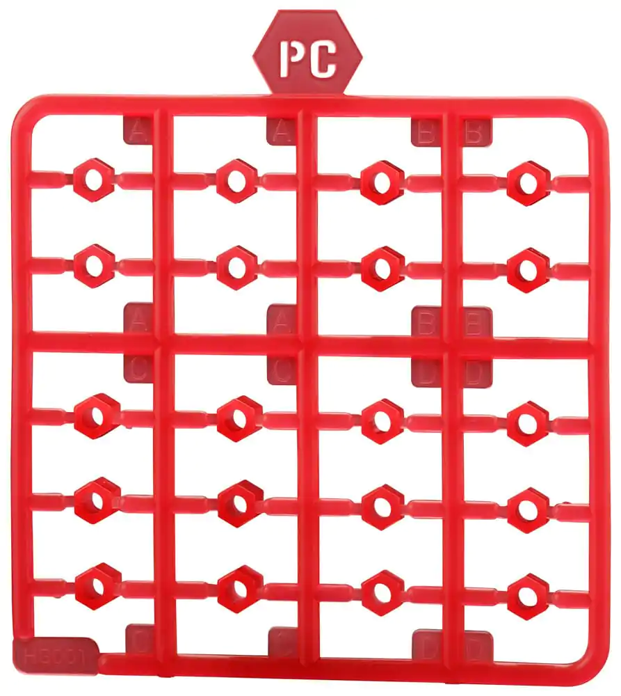 Hexa Gear Plastic Model Kit Accessory Set 1/24 Ex Unit 002 Hexa G-R.A.M Red Ver. - Zestaw Akcesoriów do Plastikowego Modelu zdjęcie produktu