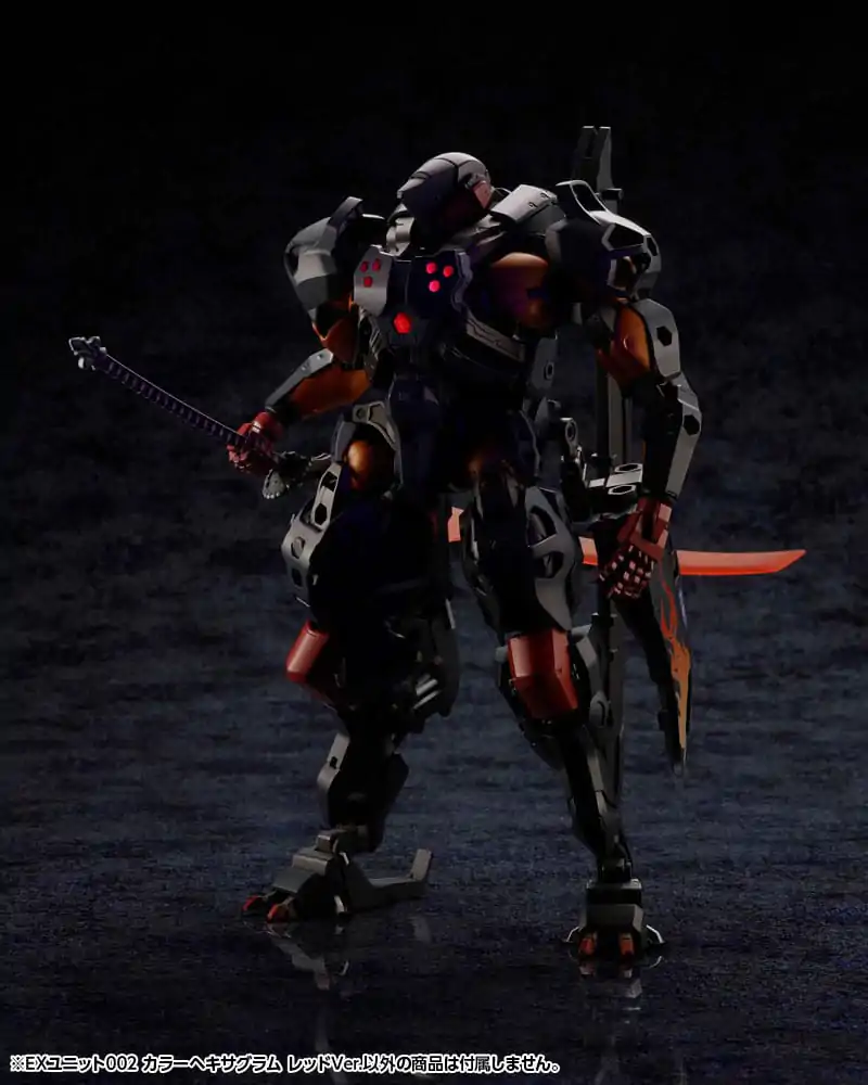 Hexa Gear Plastic Model Kit Accessory Set 1/24 Ex Unit 002 Hexa G-R.A.M Red Ver. - Zestaw Akcesoriów do Plastikowego Modelu zdjęcie produktu
