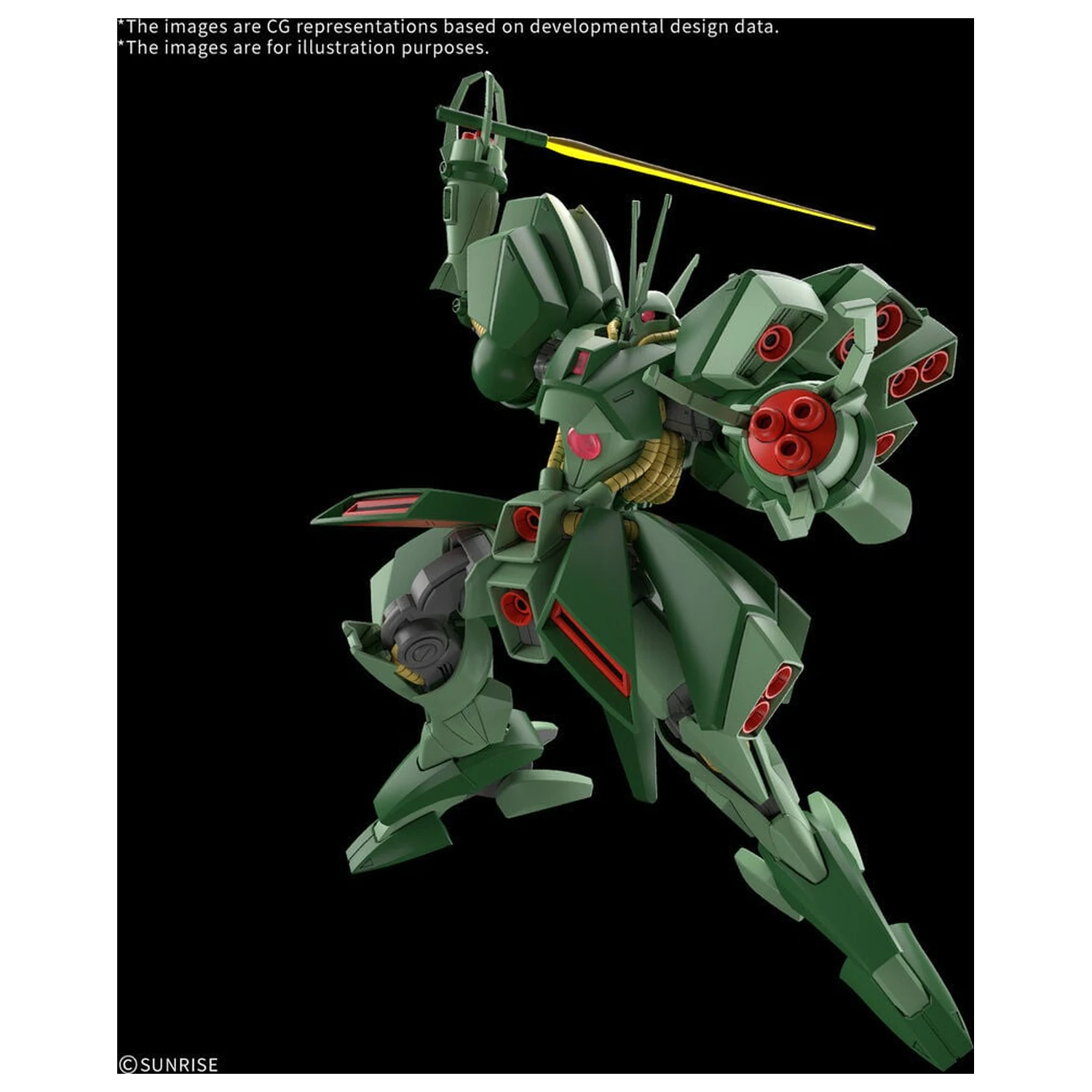 HG 1/144 Hamma-Hamma Mobile Suit Gundam ZZ High Grade Model Zestaw zdjęcie produktu