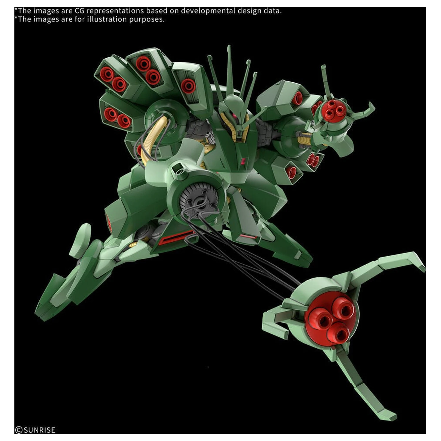 HG 1/144 Hamma-Hamma Mobile Suit Gundam ZZ High Grade Model Zestaw zdjęcie produktu