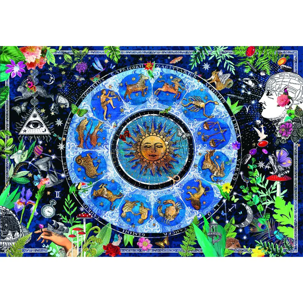 Puzzle High Quality Astrological Chart 1000 elementów zdjęcie produktu