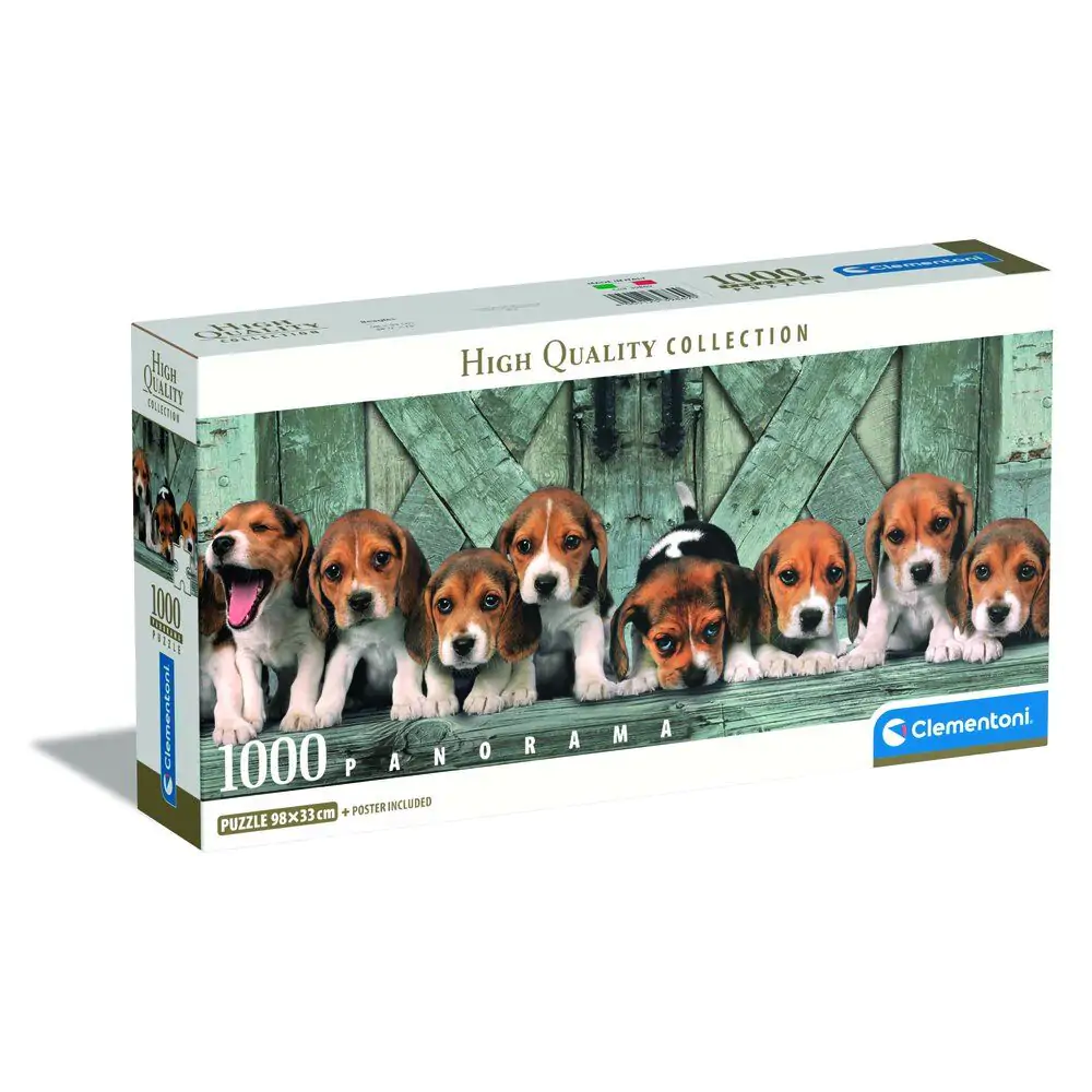 Panorama Puzzle Wysokiej Jakości Beagle 1000pcs zdjęcie produktu